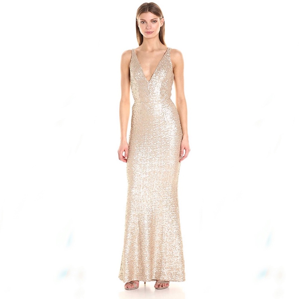 Dress The Population Harper Mermaid Sequin Gown